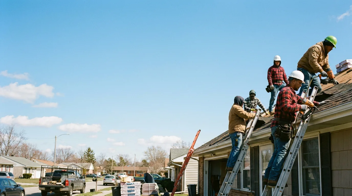 Roofing in Kirvin, TX near me